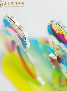 辽宁省博物馆簪花仕女图绚彩立牌