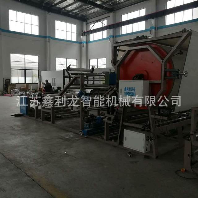 Supply multifunctional vertical mesh belt composite machine water glue composite machine self-adhesive composite machine