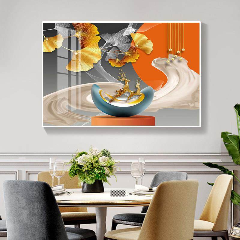 5diy钻石画满钻新款客厅抽象麋鹿2025贴砖石十字绣钻石绣餐厅小件,淘宝优惠券,粉丝福利购,淘宝优惠卷