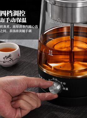 2024新款煮茶器全自动蒸汽养生茶壶家用办公室大容量茶具烧水玻璃