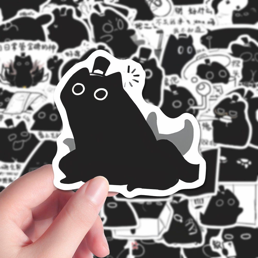 171张诡秘之主克猫猫贴纸可爱萌宠猫猫虫克莱恩表情包diy装饰贴画 - 图0