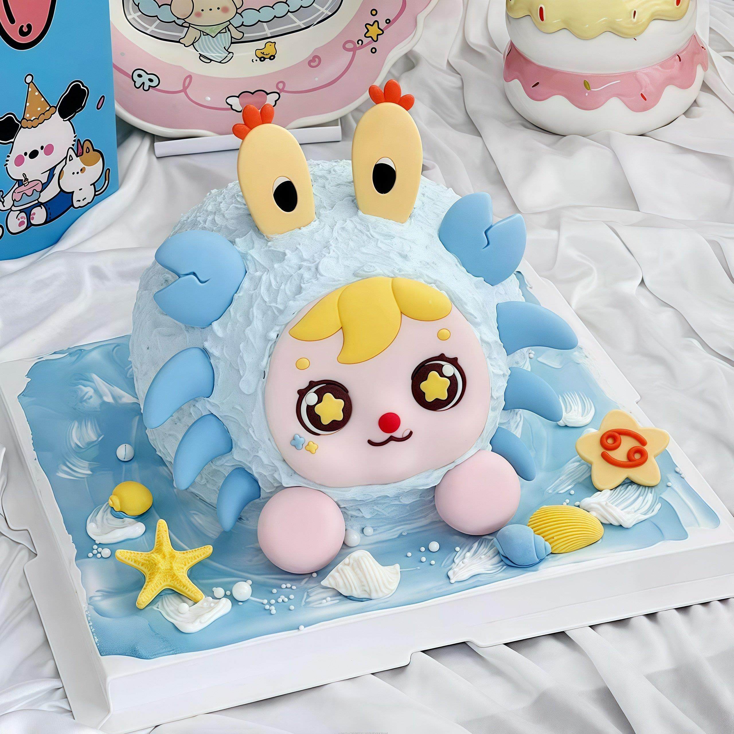 小布布巧克力蛋糕装饰摆饰嘟嘟脸烘焙甜品网红生日食用,淘宝优惠券,粉丝福利购,淘宝优惠卷