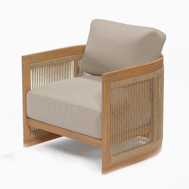 户外沙发庭院花园别墅露台休闲 藤编沙发组合室外实木家俱民宿接,淘宝优惠券,粉丝福利购,淘宝优惠卷