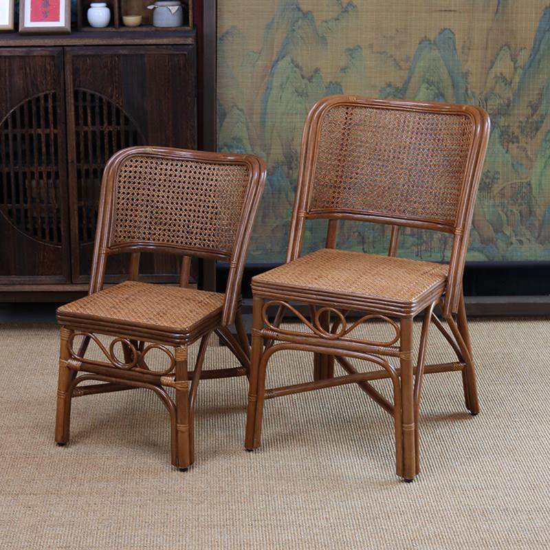 天然真藤小藤椅子靠背椅藤编单人家用餐椅儿童椅阳台休闲送老人椅,淘宝优惠券,粉丝福利购,淘宝优惠卷