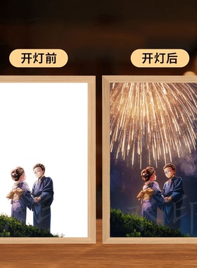 鬼灭之刃周边灯光画氛围小夜灯