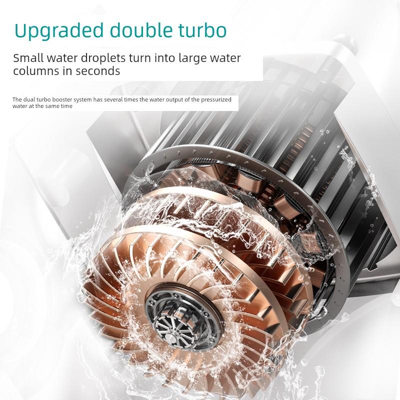 Four Seasons Muge Booster Pump Home Fully Automatic Silent Water Heater Special Booster Pump Solar Shower Booster Pump