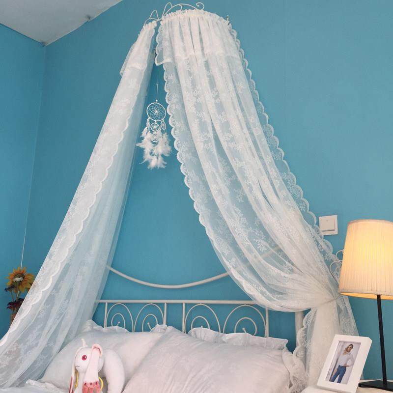 双层公主房床头装饰儿童可爱卧室床品 ins网红少女帘床幔送铁艺架,淘宝优惠券,粉丝福利购,淘宝优惠卷