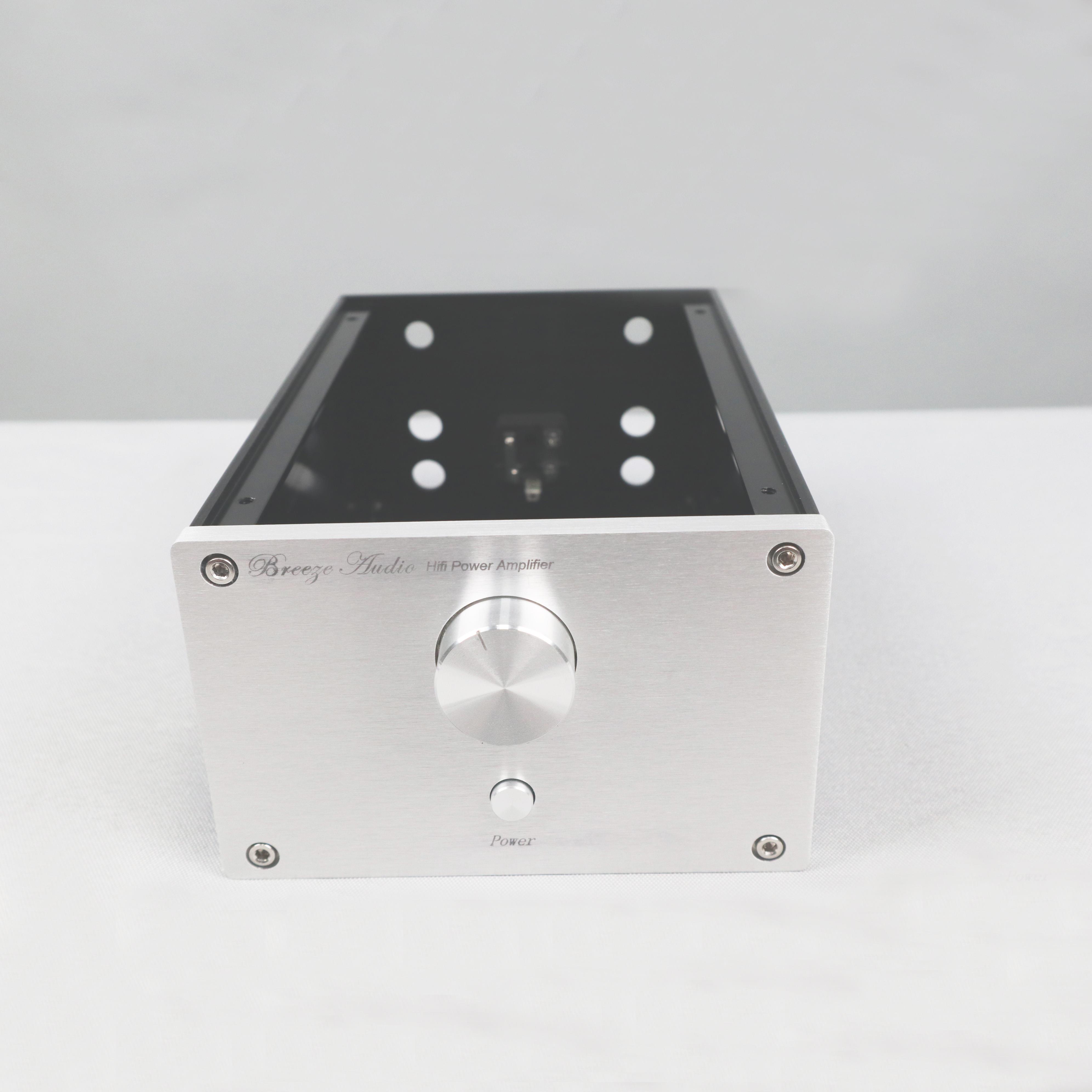 All-aluminum alloy 1409 short version power amplifier chassis All-aluminum power amplifier chassis Aluminum shell