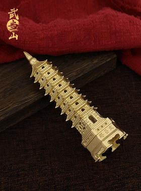 武当山文昌大厦13楼纯铜9楼13楼学生自习台装饰饰品朱砂