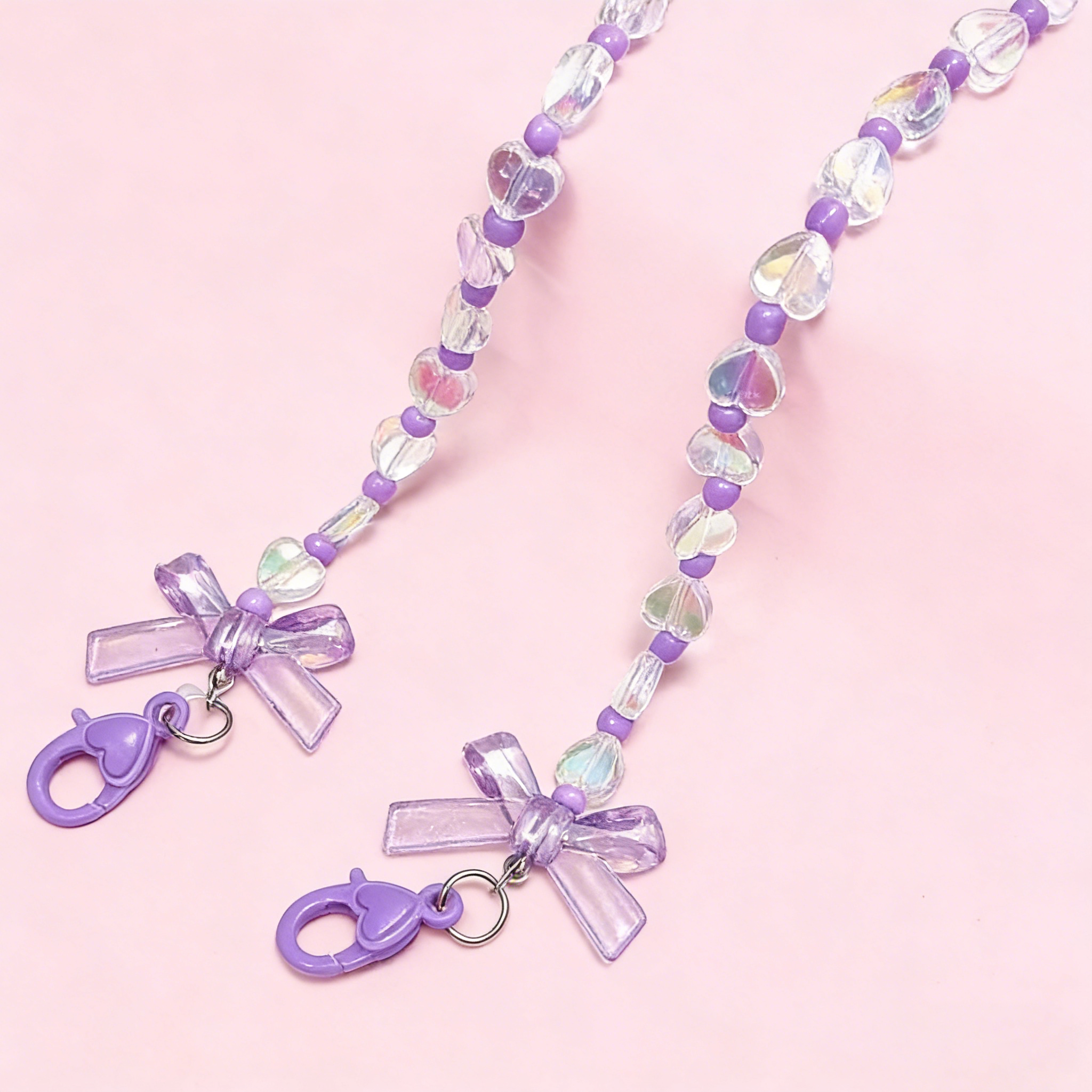 眼镜链口罩耳机眼镜帽子防丢链挂脖防滑挂绳梦幻公主风短款眼镜链,淘宝优惠券,粉丝福利购,淘宝优惠卷