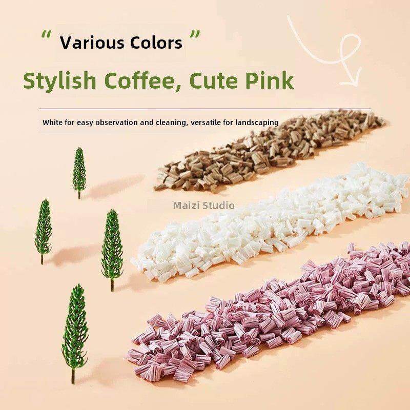 日本石原纸粒宠物仓鼠垫料金丝熊冬暖夏凉除臭造景无粉尘纸棉木屑,淘宝优惠券,粉丝福利购,淘宝优惠卷