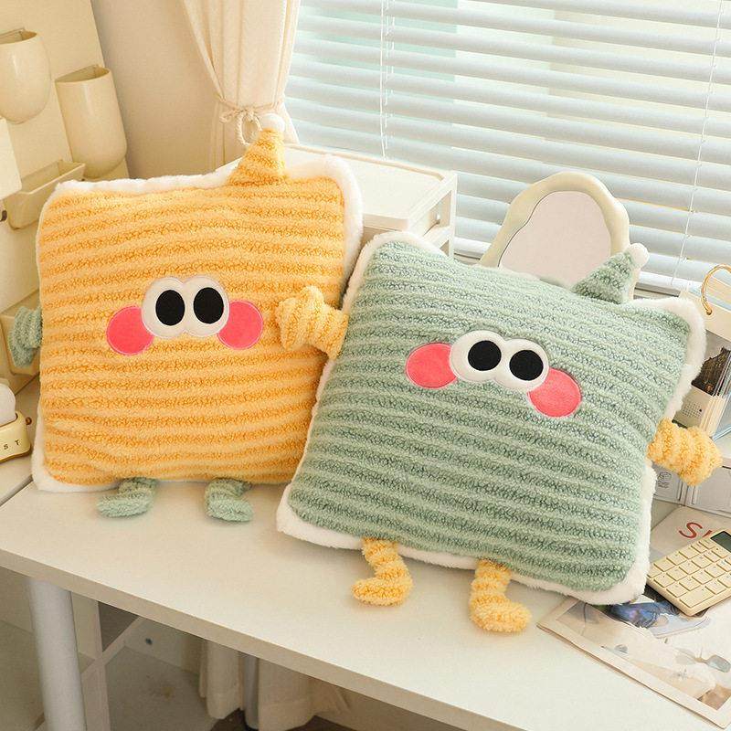 多巴胺抱枕被子两用办公室午睡枕头汽车毯子二合一沙发小靠枕车载,淘宝优惠券,粉丝福利购,淘宝优惠卷