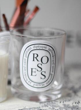 香薰蜡烛杯道具笔刷样板房软装饰品家居摆设衣帽间装饰品摆件