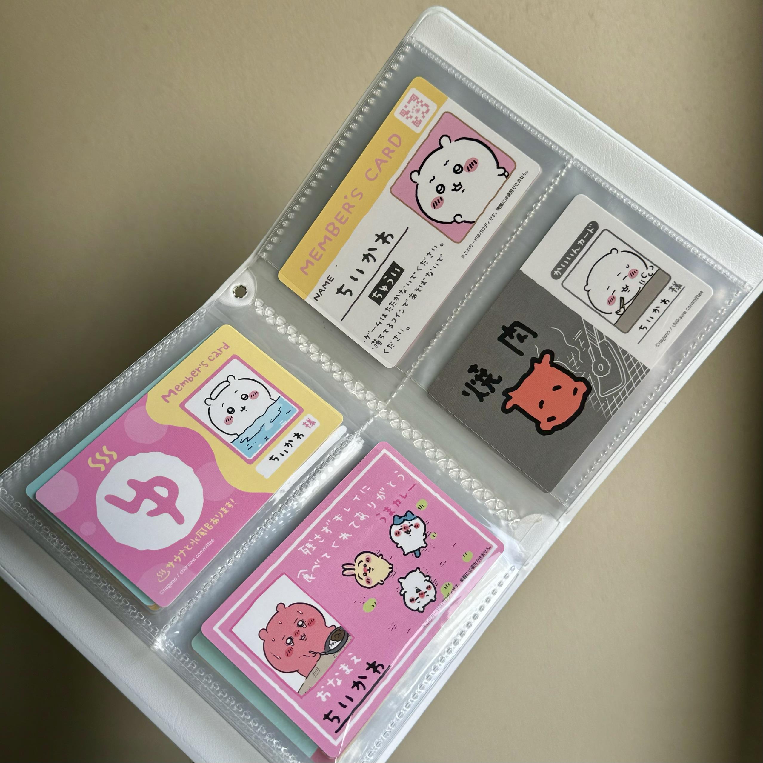 onionion*鸟鸟一 BeMyLover二宫格定页pvc卡册卡包3寸小卡拍立得 - 图0