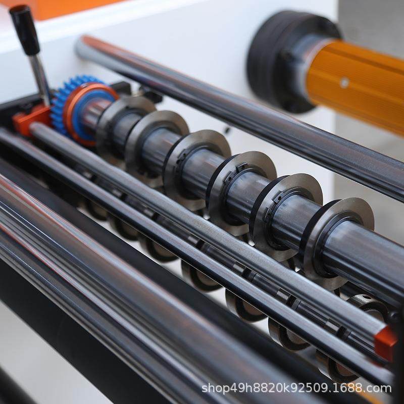 卧式分切机熔喷布无纺布切割分卷机不干胶标签纸张薄膜收卷分条机,淘宝优惠券,粉丝福利购,淘宝优惠卷