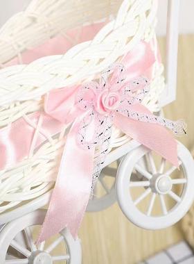 创意儿童小花篮婚礼装饰品家用摆件篮子零食糖果篮子礼物迷你篮子