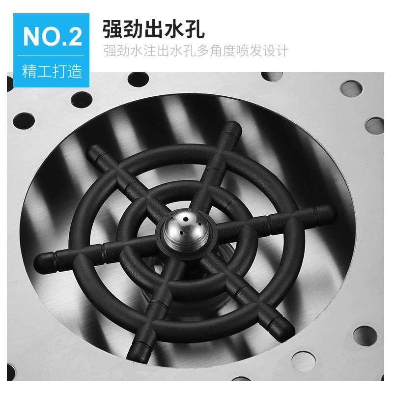 洗杯器不锈钢商用奶茶店咖啡吧台水槽高压自动冲杯器嵌入式清洗器,淘宝优惠券,粉丝福利购,淘宝优惠卷