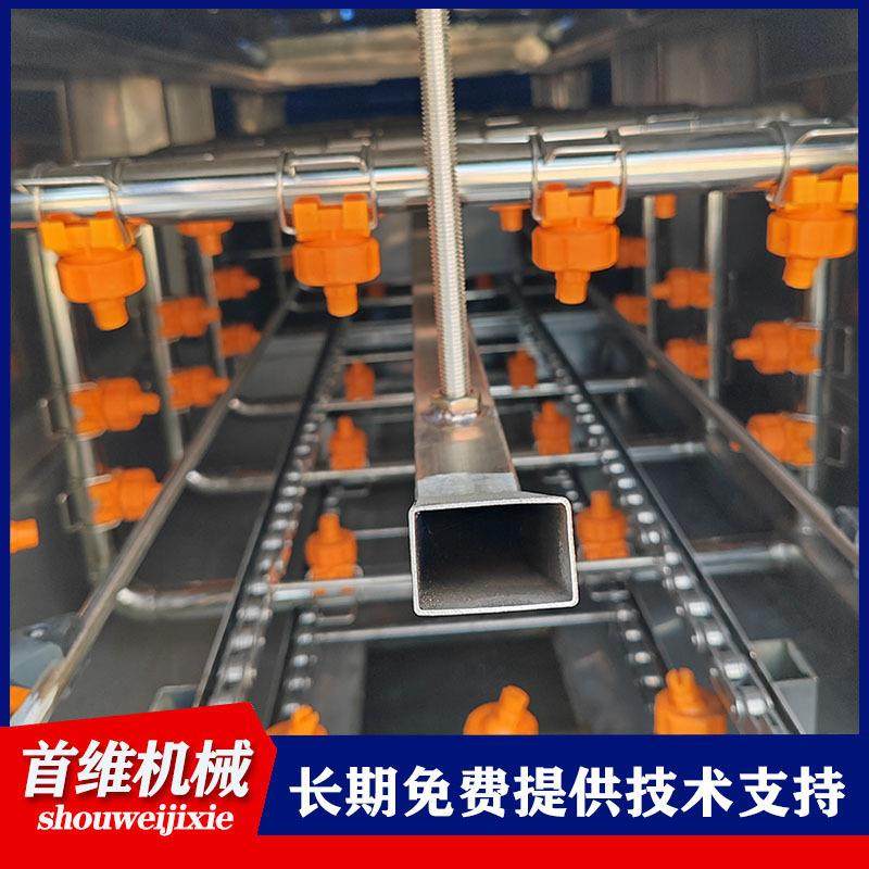 全自动周转筐清洗机隧道式鸡蛋托盘热碱水清洗设备水果筐清洗机,淘宝优惠券,粉丝福利购,淘宝优惠卷