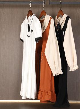 样板间儿童房摆件衣帽间衣柜衣服公主裙可爱女孩陈列道具软装饰品