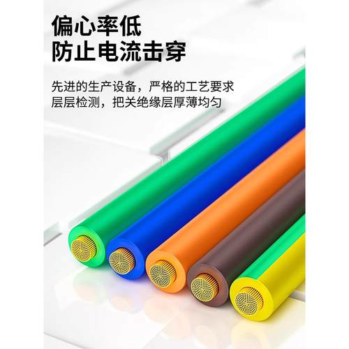 国标RV0.5 0.75 1.0 1.5平方软电线多股纯铜芯AVR0.3电子线连接线 - 图2