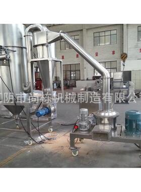 供应胡椒粉碎机WF干姜磨粉机无筛网风选式细度旋风自动下料