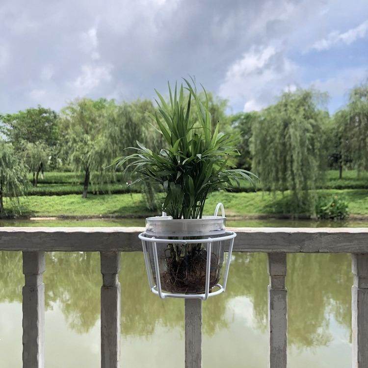 阳台花架挂式露台栏杆置物铁艺架子多肉绿植盆栽壁挂花盆挂架悬挂,淘宝优惠券,粉丝福利购,淘宝优惠卷