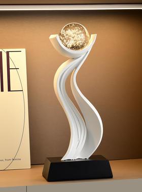 酒柜装饰品摆件轻奢高档客厅电视机柜办公室书房暖居乔迁新居礼品