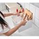 Kitchen storage box with handle high cabinet handle box top cabinet storage pull seasoning high cabinet finishing box