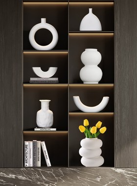 现代简约酒柜装饰品摆件客厅电视柜家居轻奢高档餐边柜软装摆设