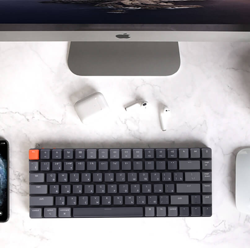 Keychron K3 E Russia Layout Ultra-slim Wireless Mechanical K - 图1