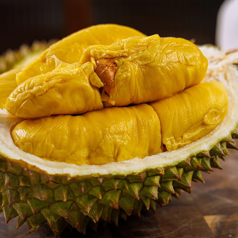 猫山王榴莲D197马来西亚液氮冷冻树熟带壳新鲜水果包邮 - 图3