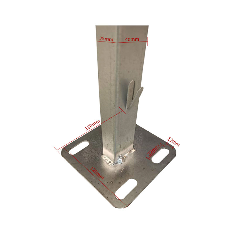 刺绳立柱铁丝网围墙地盘型立柱护栏防护网立柱钢丝刺绳专用立柱,淘宝优惠券,粉丝福利购,淘宝优惠卷