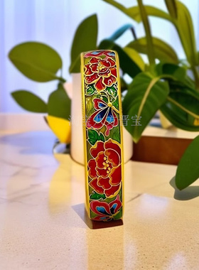 金包银手镯女款珐琅彩情侣手镯