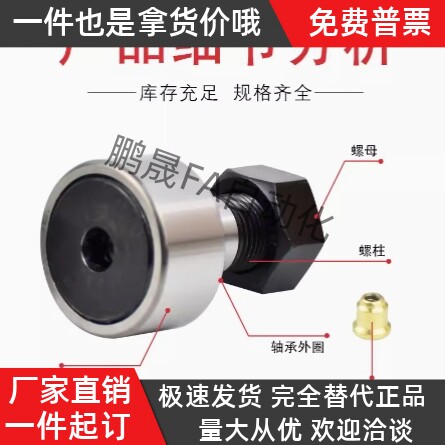 BPP凸轮随动器BPF05-D3 d4 d5 d6 d10 d12 d18 d20 30/25/02/01pp - 图0