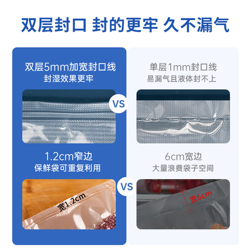 ezeeseal真空封口机家用小型包装保鲜食品袋塑封器立式抽真空机 - 图3