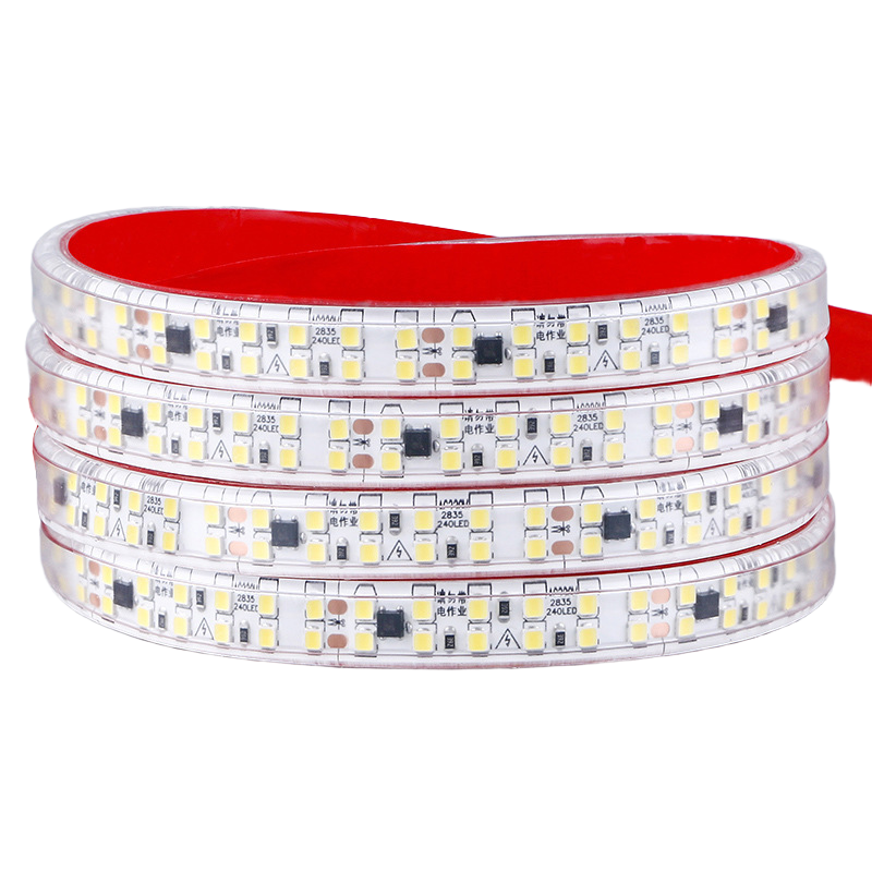 超亮220V高压灯具灯条户外展示柜子货架客厅装饰照明LED灯带100V - 图3