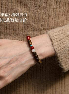 南红玛瑙手串情侣七夕礼物