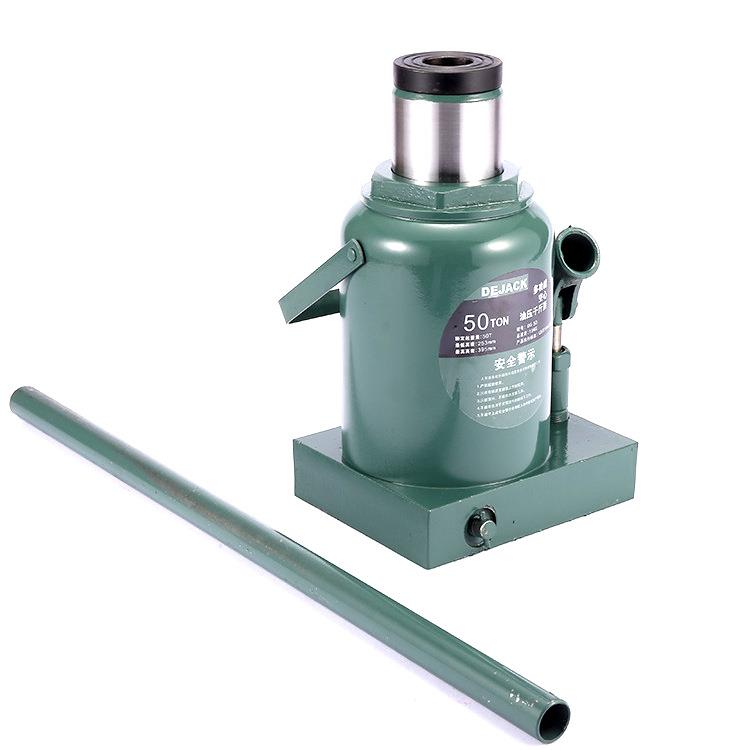 立式空心千斤顶加厚伸缩式20T0T50T便携式汽车手动液压千斤顶 - 图2