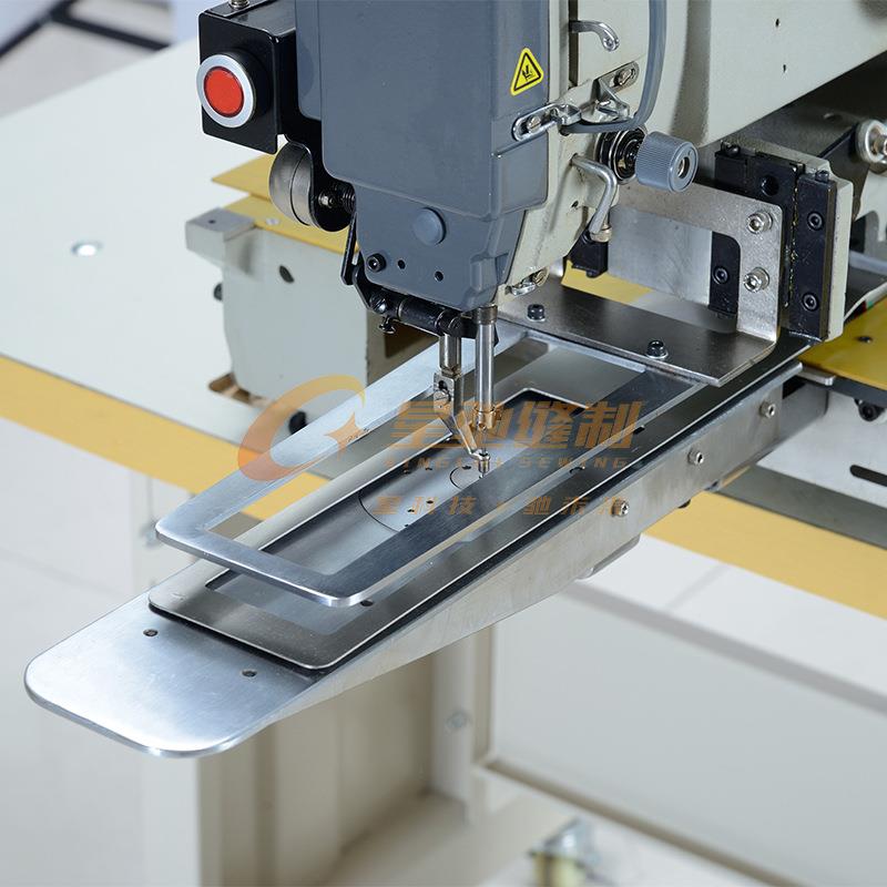 厂家直销牌小嘴长臂电脑花样机车缝长裤筒牛仔裤补烂补洞 - 图1