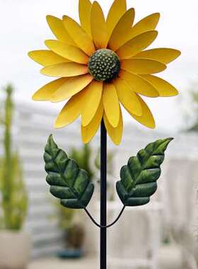 极速户外铁艺花阳台花园装饰庭院别墅院子布置风车幼儿园民宿造景