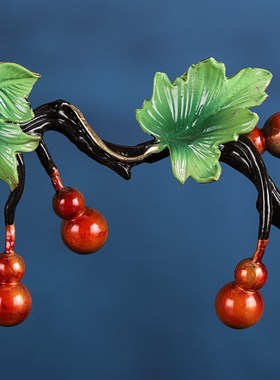 五福临门纯铜葫芦摆件家居客厅玄关装饰工艺品公司开业乔迁礼品