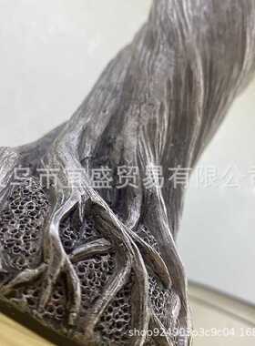 新款 章鱼花盆怪树花盆摆件 花园装饰花艺容器 装饰摆件灰色