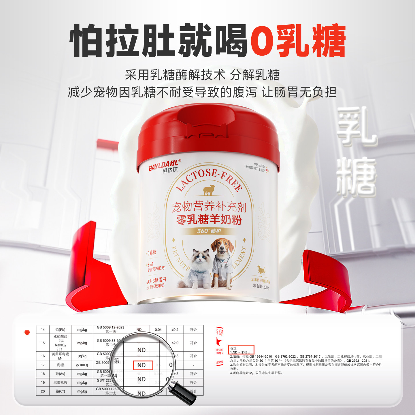 拜达尔0乳糖狗狗羊奶粉官方旗舰店小狗狗幼犬幼猫宠物专用营养品,淘宝优惠券,粉丝福利购,淘宝优惠卷