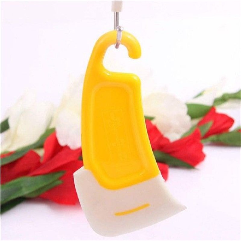 新品Silicone Pan Scraper Di Cleaning Spatula Bowl Scraper-图3