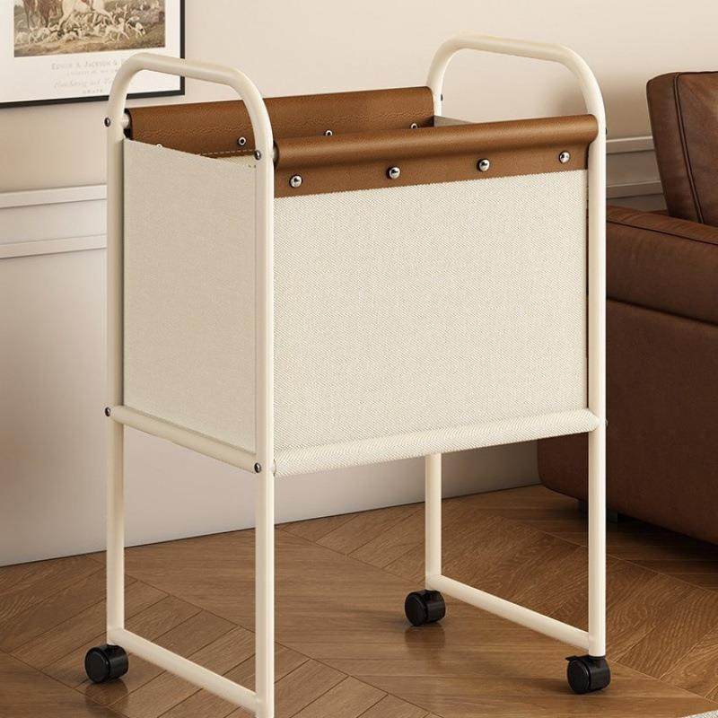 脏衣篓复古脏衣篮家用洗衣篮可移动脏衣收纳小推车大容量衣篓,淘宝优惠券,粉丝福利购,淘宝优惠卷