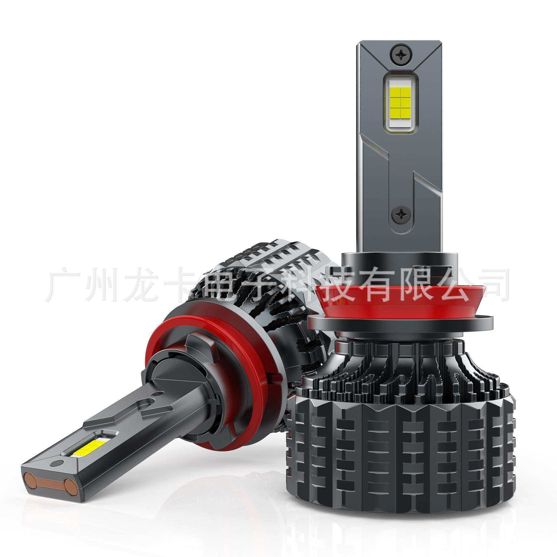 厂家直供新款双铜管高亮12V 24V货车通用 宽压三色LED汽车大灯,淘宝优惠券,粉丝福利购,淘宝优惠卷