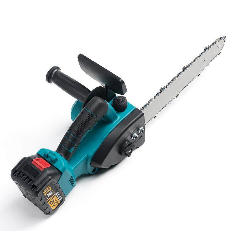 圣慕12寸无刷充电电锯伐木锯家用手持锂电电链锯园林工具电动锯子,淘宝优惠券,粉丝福利购,淘宝优惠卷