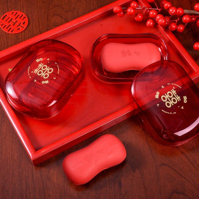 结婚用品洗漱套装女方新人陪嫁牙杯牙刷皂盒牙膏香皂情侣漱口杯子,淘宝优惠券,粉丝福利购,淘宝优惠卷