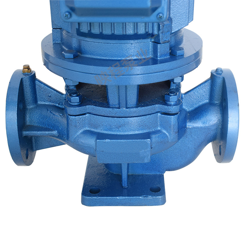 立式管道离心泵ISG/IHG卧式管道离心泵ISW/IHW排污管道泵GW50-160 - 图1