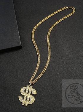Jewelry electric syllable tendsetter hip hop dollar symbol